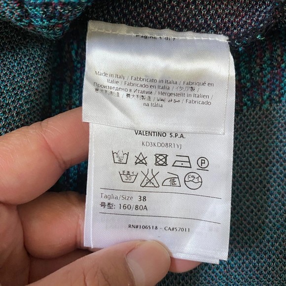 Missoni - 2016‎ Resort Cruise Sleeveless Dress Cactus Made in Italy  - Size 38 - Picture 7 of 8